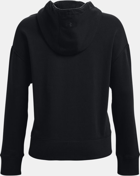 Sudadera con capucha de tejido Fleece Project Rock para mujer, Black, pdpMainDesktop image number 5
